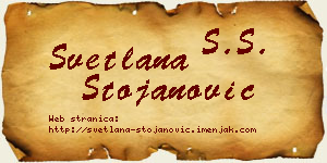 Svetlana Stojanović vizit kartica